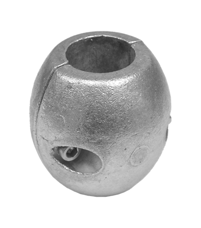 Axelanod Zink Strömlinjeformad 22mm