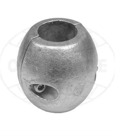 Axelanod Aluminium Strömlinjeformad 25mm