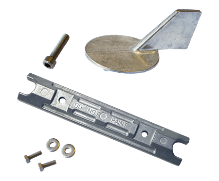 Anodsats aluminium Yamaha 60-90Hk 2-takt