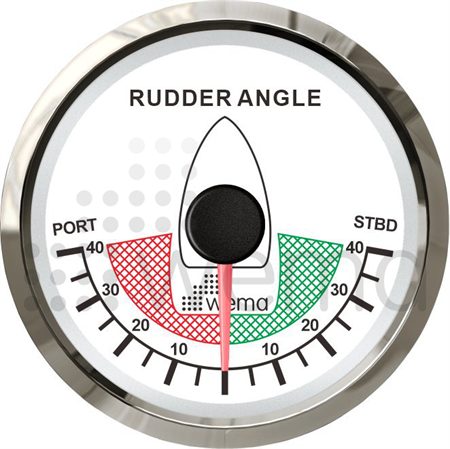Roderlägesinstrument Silverline, vit