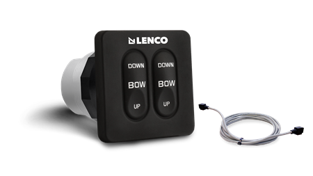 Manöverpanel Flybridge Standard (Singel) och 30' (9,1m) kabel