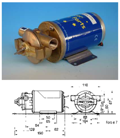 Impellerpump Bg10-24 Volt