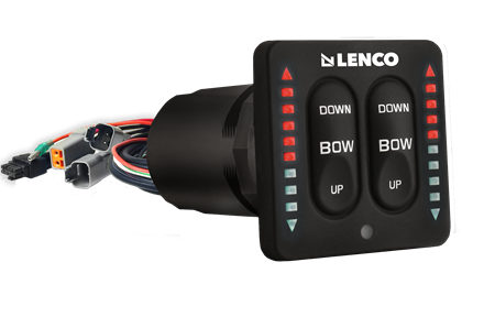 Manöverpanel indikator Lenco (integrerad styrbox)