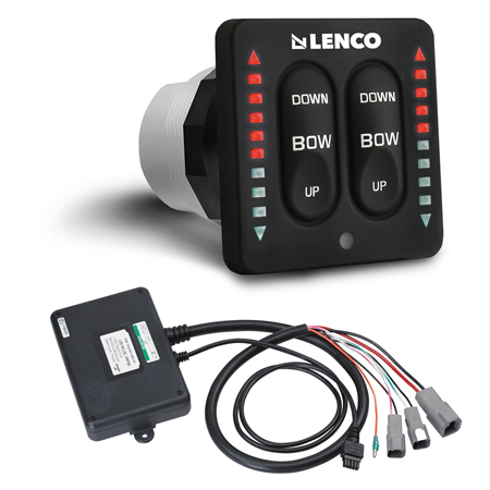 Manöverpanel med LED indikator &amp; separat kontrollbox, Single