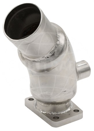 Avgaskrök D2–55, MD22 Uni, rostfri