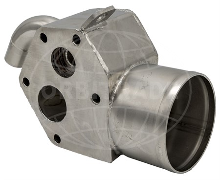 Avgaskrök D2–60, D2-75 Turbo, rostfri