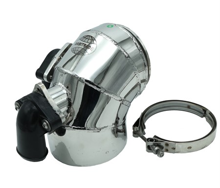 Exhaust bend D6 stainless steel