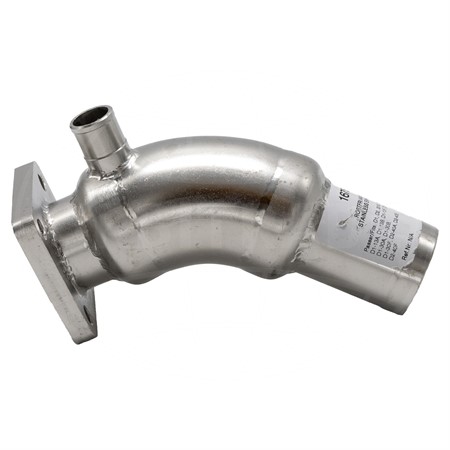 Avgaskrök D1, D2, MD2010, MD2020, MD2030, MD2040 rostfri