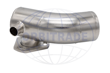 Avgaskrök Yanmar 4JHT rostfri, 76 mm
