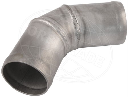 Skarvrör Rostfri 60° vinkel 51mm