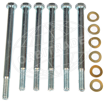 Bultsats avgasrör V6