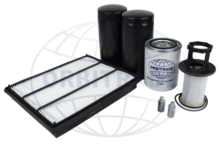 Servicesats D4 & D6 (-MY2019) utan impellersats