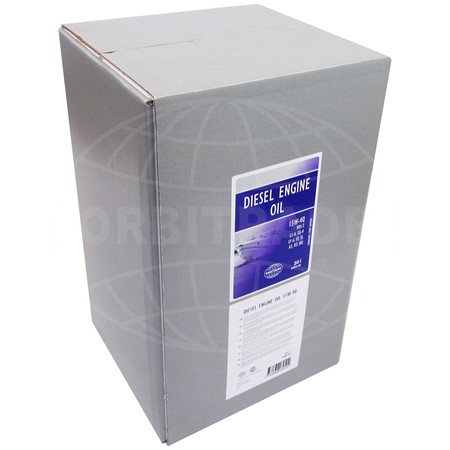 Motorolja mineral SAE 15W-40, bag-in-box 20L