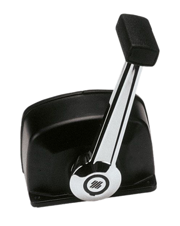 B77 Toppmonterat enhandsreglage med trim för en motor