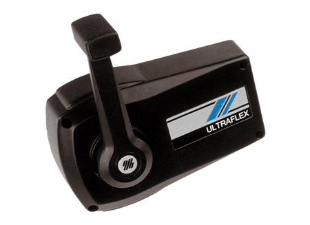 B90 Sidomenterat enhandsreglage utanpåliggande för en motor