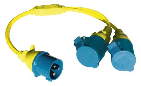 Y-Koppling landström 16A Ratio