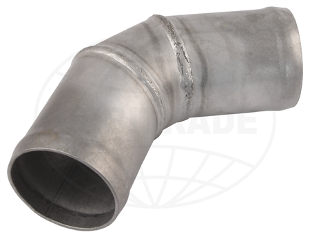 Skarvrör Rostfri 60° vinkel 75 mm