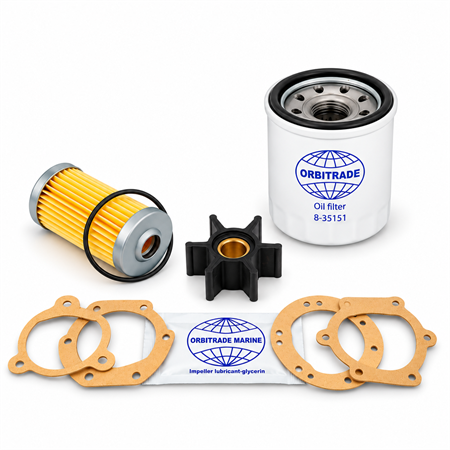 Servicesats 2GMF, 2GM20F, 3GMF, 3GM30F utan luftfilter