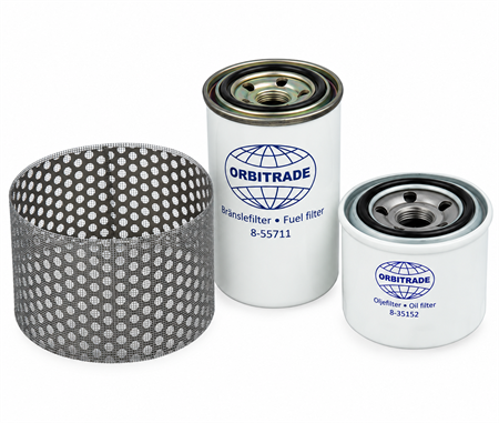 Service kit 4JH2, 4JH3, 4JH4 without impeller kit