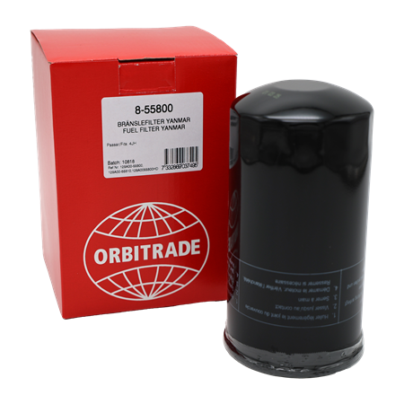 Bränslefilter Yanmar 4JH45, 4JH57,4JH80, 4JH110