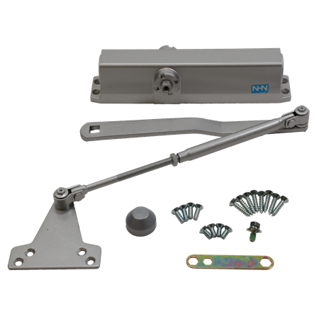 Dörrstängare NHN 83P Silver