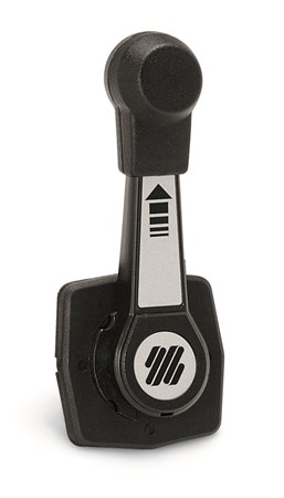 B85 Sidomonterat enhandsreglage infällt för en motor